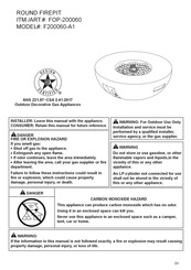 Uixe FOP-200060 Manual