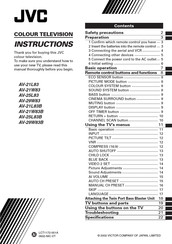 JVC AV-29W83B Instructions Manual