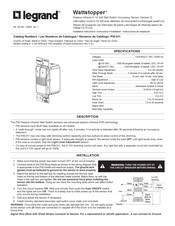 Legrand Wattstopper PW-311-B Manuals | ManualsLib