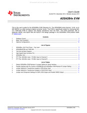 Texas Instruments ADS42B4x EVM User Manual