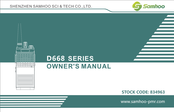 Samhoo D668 U2 Owner's Manual