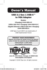 Tripp Lite U444-06N-VU-C Owner's Manual