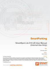 Smart Parking SmartSpot Lite 915-US User Manual