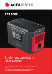 AgfaPhoto PPS 600Pro User Manual