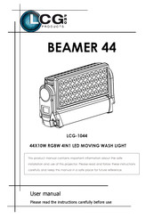 LCG BEAMER 44 User Manual