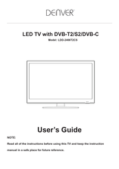 Denver LDD-2466T2CS User Manual