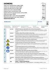 Siemens 8PQ9800-0AA54 Operating Instructions Manual