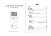 Testmate ADM-100 Instruction Manual