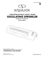 AQUAJOE SJI-OMS18 Quick Manual