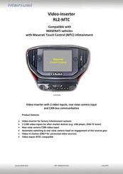 NavLinkz RL2-MTC Manual