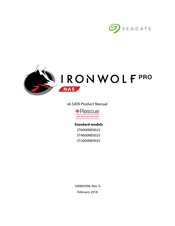 Seagate IRONWOLF PRO ST6000NE0023 Manual