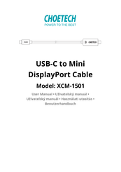 Choetech XCM-1501 User Manual