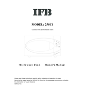 IFB 25SC1 Owner's Manual