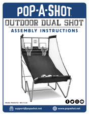 Pop-A-Shot OUTDOOR DUAL SHOT PASOUT22 Assembly Instructions Manual