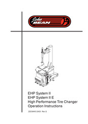 John Bean EHP System II Operation Instructions Manual
