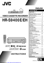 JVC HR-S9400E Instructions Manual