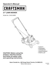 Craftsman 11A-A5S5599 Operator's Manual