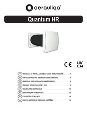 aerauliqa Quantum HR Use And Maintenance Manual