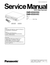 Panasonic DMR-ES35VEC Service Manual