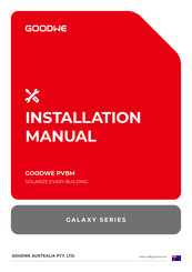 Goodwe GALAXY Series Installation Manual