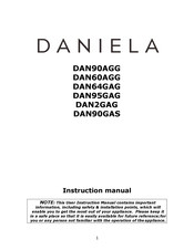 Daniela DAN90AGG Instruction Manual