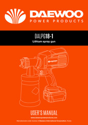 Daewoo DALPG18-1 User Manual