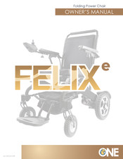 ONE FELIXe Owner's Manual