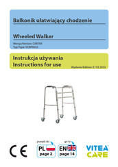 Vitea Care VCBP0032 Instructions For Use Manual