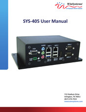 WinSystems SYS-405 User Manual