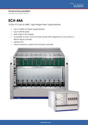 iseg ECH 44A Technical Documentation Manual