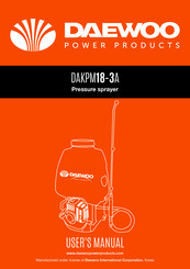 Daewoo DAKPM18-3A User Manual