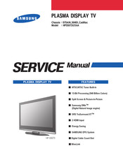 Samsung HPS5073X/XAA Service Manual