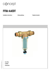 Concept2 FF06-AAEDT Installation Instructions Manual