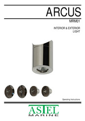 ASTEL MARINE MRM01 Operating Instructions Manual