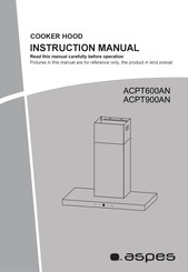Aspes ACPT900AN Instruction Manual