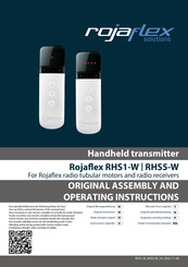 rojaflex RHS5-W Original Assembly And Operating Instructions
