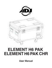 ADJ ELEMENT H6 PAK User Manual