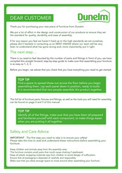 Dunelm Brisbane 30151818 Manual