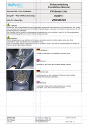 Haweko VWK500 Installation Manual