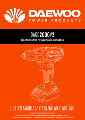 Daewoo DACD2000V2 User Manual