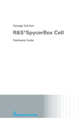 R&S SpycerBox Cell Hardware Manual