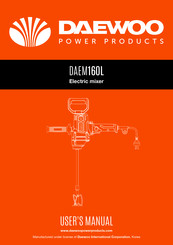 Daewoo DAEM160L User Manual