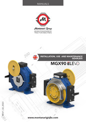 Montanari MGX900804839H0A Use And Maintenance