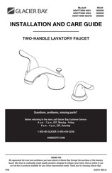Glacier bay HD67739W-6004 Installation And Care Manual