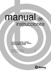 BALAY 3BC8855 series Instruction Manual