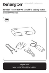 Kensington SD5500T Quick Start Manual