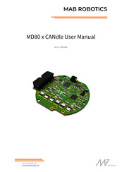 Mab Robotics MD80 x CANdle User Manual