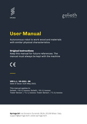 SPRINGA goliath User Manual