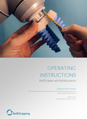 SoftGripping SoftGripper Operating Instructions Manual