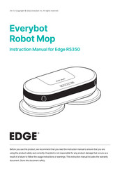Everybot EDGE RS350 Instruction Manual